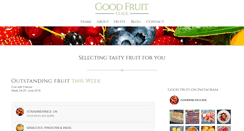 Desktop Screenshot of goodfruitguide.co.uk